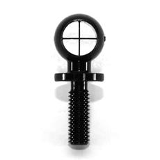 KNS Precision AR15/ M16/ AR10/ SR25 Front Sight Post - Hooded Standard Crosshair