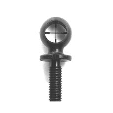 KNS Precision AR15/ M16/ AR10/ SR25 Front Sight Post - Hooded Duplex Crosshair