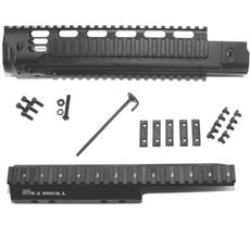 DSA FAL SA58 Metric Long Rail Handguard & Extended PARA Extreme Duty Scope Mount Combination