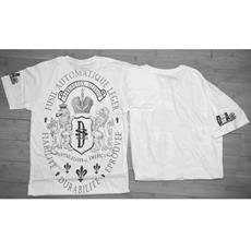DSA Short Sleeve T Shirt White "Brothers & Arms". Size: medium