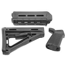 Magpul Furniture Set, MOE M-LOK Carbine Handguard, MOE Stock and Grip, BLACK