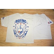 DSA Short Sleeve T Shirt Tan "Brothers & Arms". Size: XX large