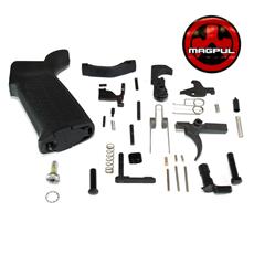 DSA AR15 Lower Receiver Internals Kit -  Black MOE Grip & Plastic Trigger Guard