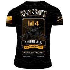 2nd Amendment Brewery - Gun Craft M4 Amber Ale T-Shirt - Large