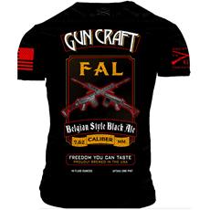 2nd Amendment Brewery - Gun Craft FAL Belgian Black Ale T Shirt - Medium