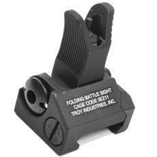 Troy Industries Folding FRONT Back Up M4 Battle Sight - Black