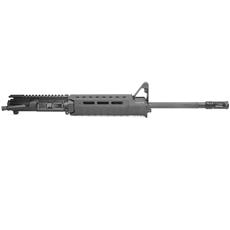 DSA AR15 16" WerkerZ Custom Knurl Fluted Chrome Lined Upper Assembly - Forged Front Sight Tower