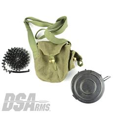 RPD 100 Round Belt & Drum Combination With Canvas Carry Bag - Surplus Very Good