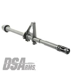 DSA AR15 14.7" Chrome Lined M4 1:7 Twist Barrel - Perm. A2 Flash Hider Affixed - With Sight Tower