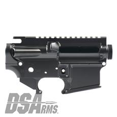 DSA ZM4 AR15 Enhanced Lower & Upper Receiver Set - DuraCoat HK Black