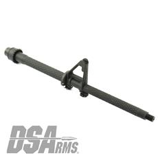 DSA AR15 Custom Knurl Fluted HBAR Chrome Lined 1:7 Twist 5.56 Barrel - With Sight Tower