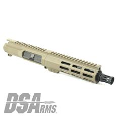 DSA ZM4 AR15 Slim Series PDW 300 BLK Upper Receiver Assembly - 7.5" Barrel - FDE Finish
