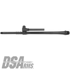DSA FAL SA58 18" Chrome Lined Traditional FAL Profile Barrel Assembly With Gas Block Installed