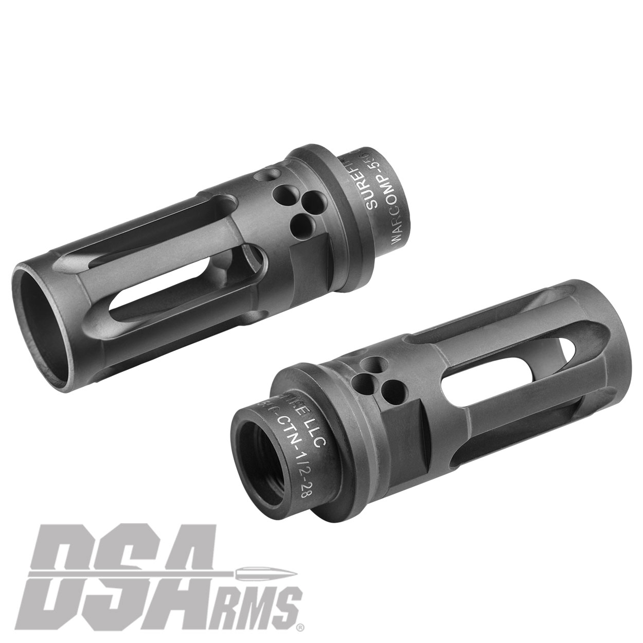 Surefire Warcomp AR15 - 5.56 / .223 Flash Hider - Closed Tine - 1/2x28 ...