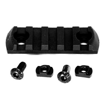 Magpul Polymer M-LOK Rail Section - 5 Slot - Black