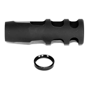 JP Enterprises AR15 3 Port Compensator - Black Oxide - 5/8x24
