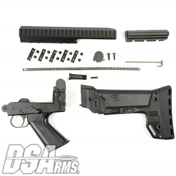 DSA FAL SA58 PARA Conversion Kit - Includes B.R.S. PARA Stock, Complete Internals, Lower Trigger Frame, PARA Carrier, Extended PARA Scope Mount  Sprin