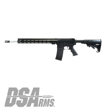 DSA ZM4 18" Stainless Steel Slim Series Rifle - 5.56x45mm NATO - 15" M-LOK Handguard