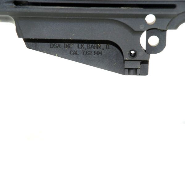 DSA SA58 Model RW.1954 Special Gendarmerie Marked Stripped Semi Auto FAL Receiver - Type 1 Carry Handle Cut - 7.62 MM DSA SA58 Model RW.1954 Special Gendarmerie Marked Stripped Semi Auto FAL Receiver - Type 1 Carry Handle Cut - 7.62 MM - Image 4