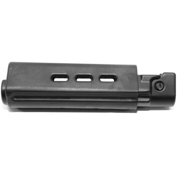 DSA FAL SA58 Short Gas System Length Handguards - Belgian Style - Includes Screw, Washer & Front Sling Swivel - Black - Image 2