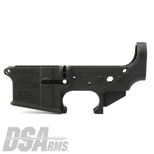 DSArms ZM4 AR15 Stripped Lower Receiver - Semi Auto - Marked 5.56mm