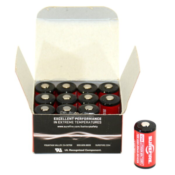 SureFire 123A lithium battery - Pack of 12 SureFire 123A lithium battery - Pack of 12