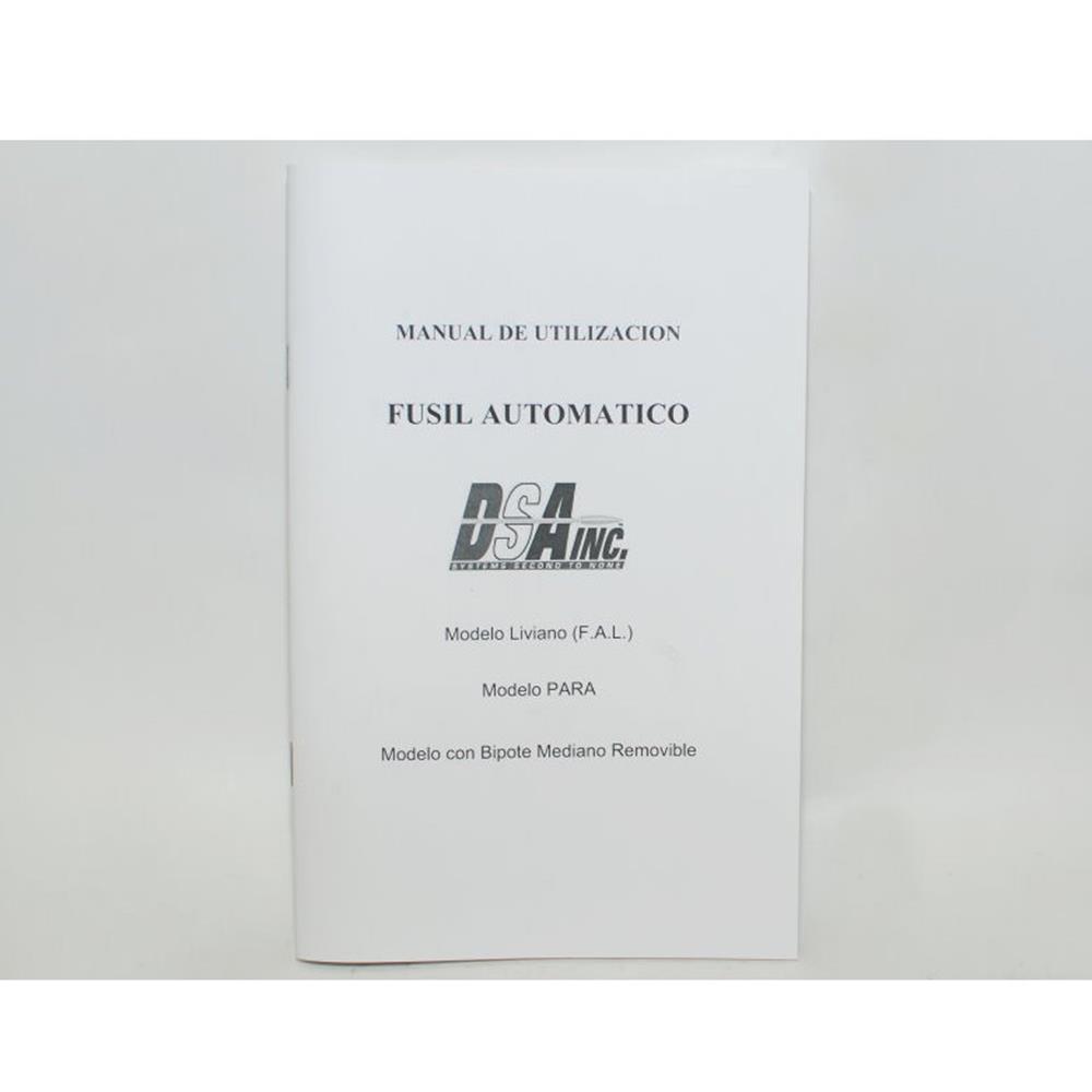 DSA FAL SA58 Spanish Owner's Manual - 45 Pages - Image 2