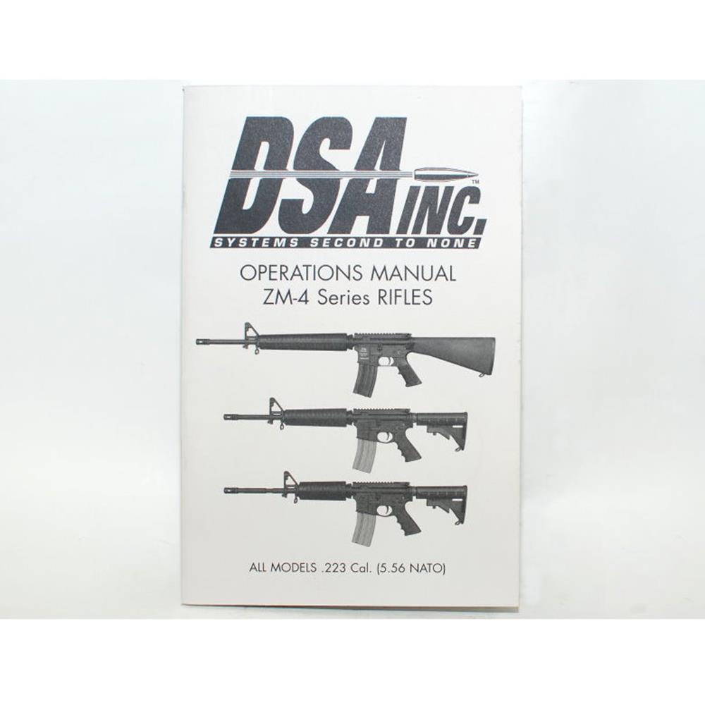DSA AR ZM4 Series Owner's Manual - 29 Pages
