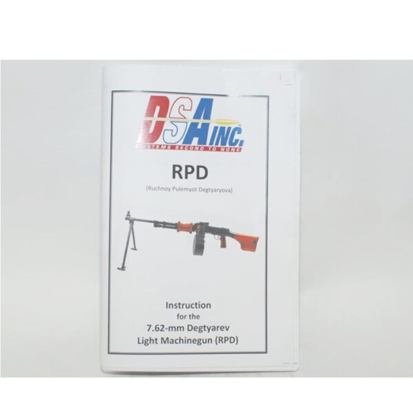 DSA RPD - 7.62x39 Belt Fed Owner's Manual  - 80 Pages