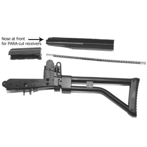 DSA FAL SA58 PARA Conversion Kit - Includes Stock, Lower Trigger Frame, PARA Carrier, NOSE PARA Top Cover, Springs and PARA Sight - Image 2
