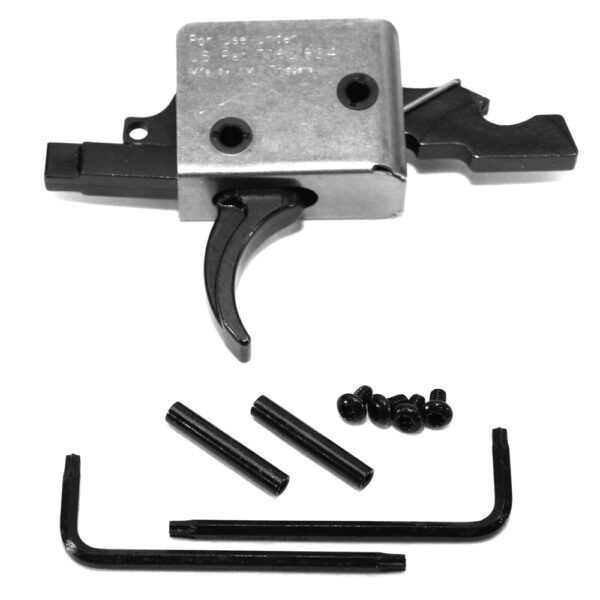 CMC AR15 Drop-in Match Curved Trigger Group, 3.5 lb. Pull