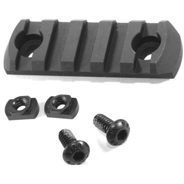 Magpul Aluminum M-LOK Rail Section - 5 Slot - Black Magpul Aluminum M-LOK Rail Section - 5 Slot - Black - Image 2