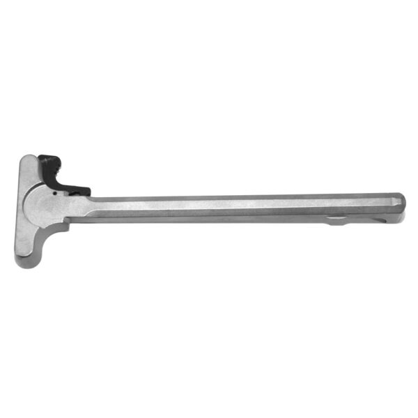 DSA AR15 Forged Alloy Charging Handle with Standard Latch - NPE Nickel Phosphate Coating
