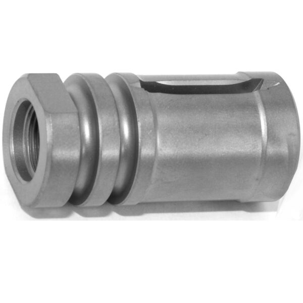 DSA AR15 Titanium Enhanced Bird Cage Short Flash Hider - 1/2x28 - Natural Finish - Image 6