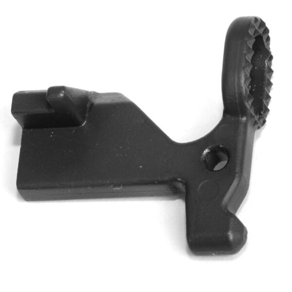DSA AR15 WarZ Enhanced Bolt Catch - Lightweight Checkered Design - Black Finish - Image 7