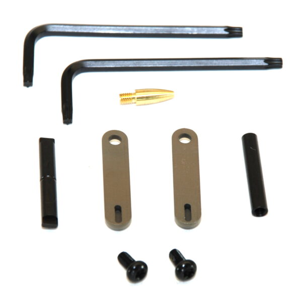 KNS Precision AR15 Gen 2 Non Rotating Dark Earth Hammer/ Trigger Pin Set - .154" - Image 3
