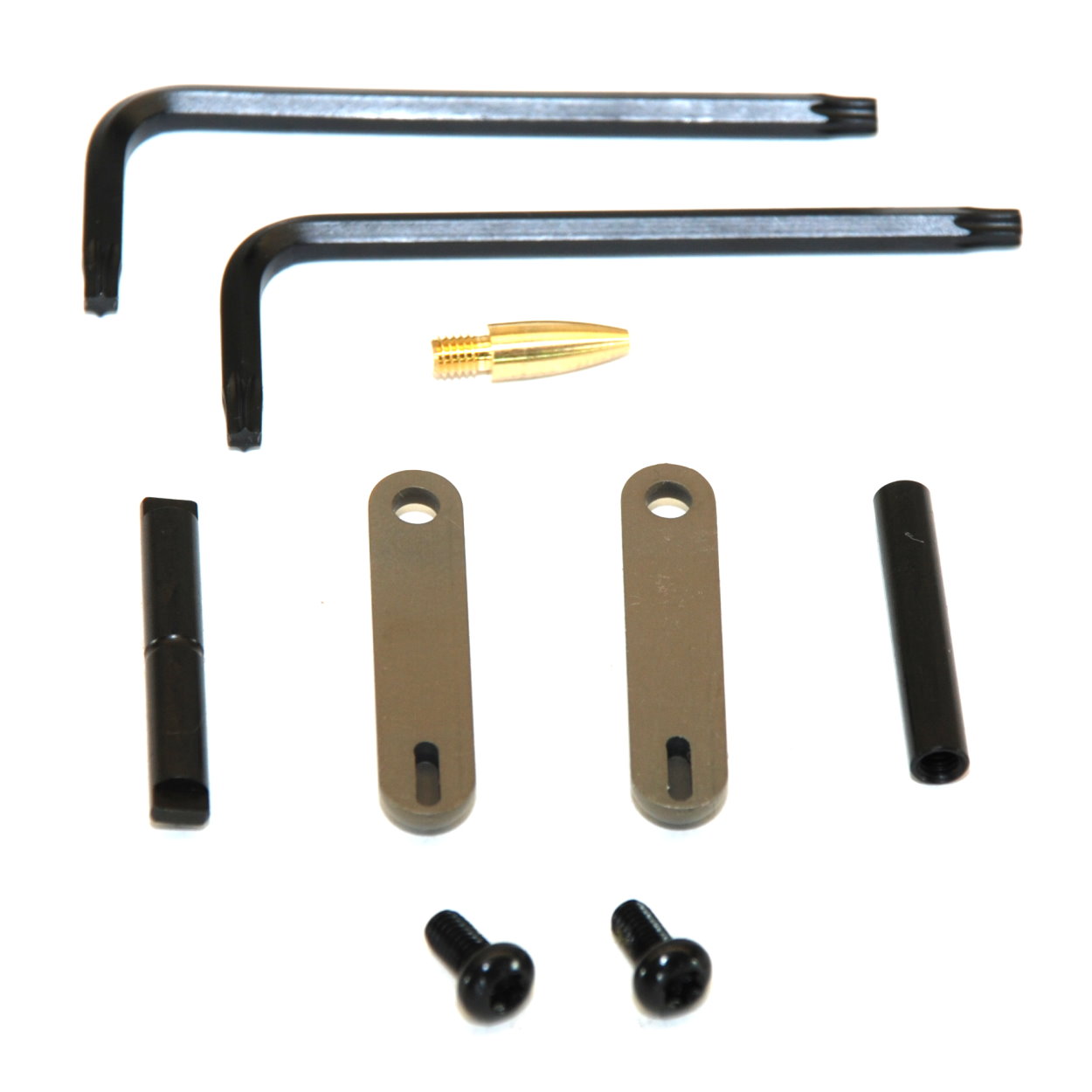 KNS Precision AR15 Gen 2 Non Rotating Dark Earth Hammer/ Trigger Pin Set - .154" - Image 3