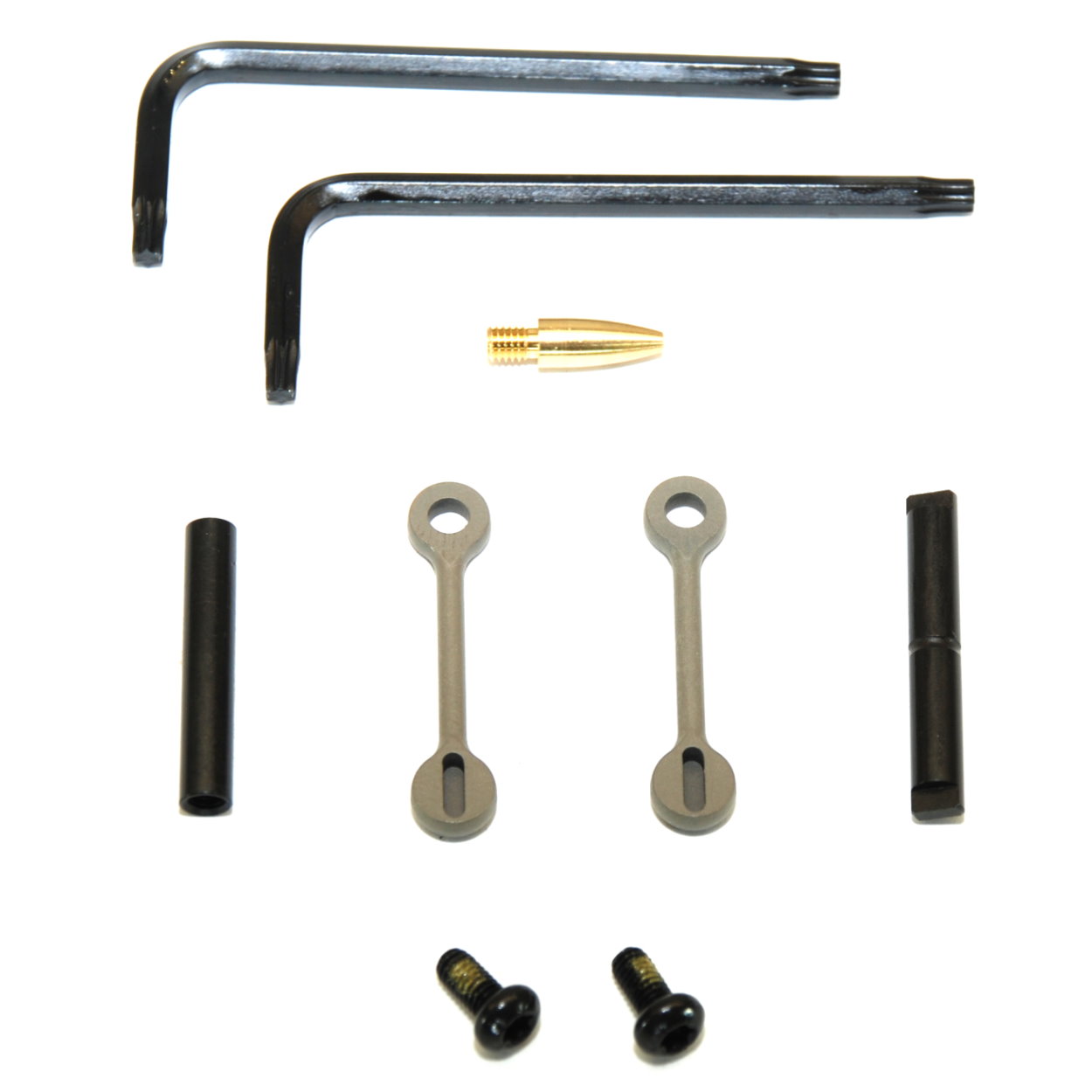 KNS Precision AR15 Gen 2-Mod 2 Non Rotating Dark Earth Hammer/ Trigger Pin Set - .154" - Image 3
