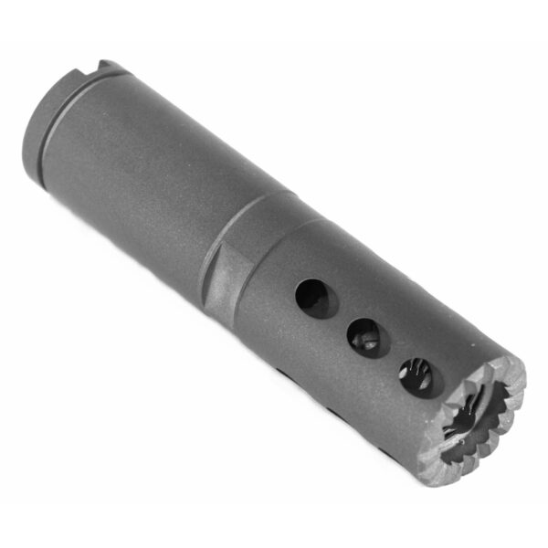 DSA FAL SA58 Belgian Combo Device Titanium Flash Hider - 9/16x24 Left - Image 3