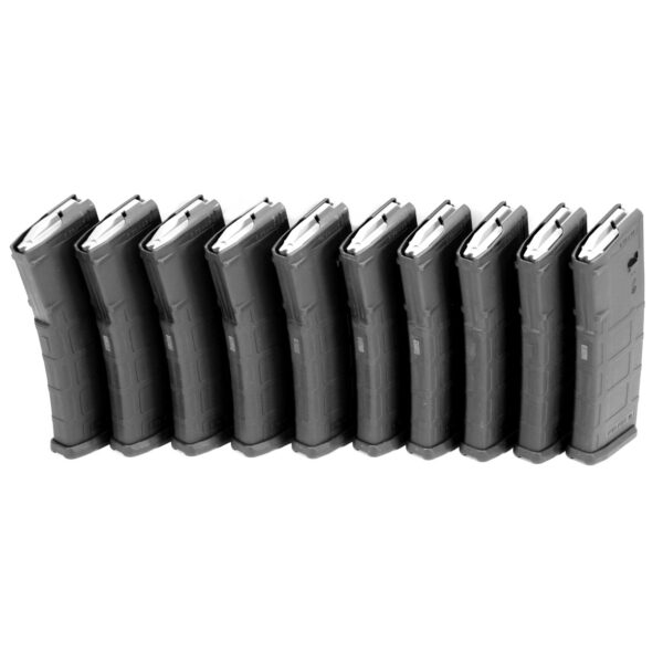 Magpul AR15 PMAG Gen M2 MOE - 30 Round Magazine - Black - 10 PACK Magpul AR15 PMAG Gen M2 MOE - 30 Round Magazine - Black - 10 PACK - Image 2