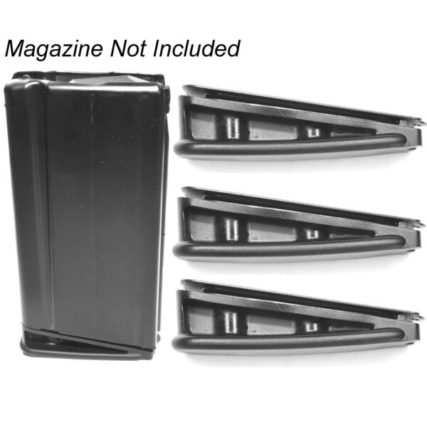 DSA SA58 FAL Enhanced Bumper Magazine Floor Plate - 3 Pack - Black - Image 2