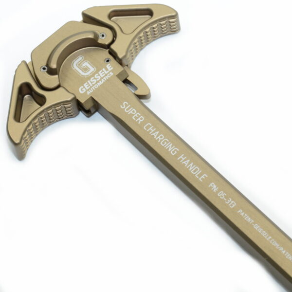 Geissele Automatics AR15 Super Charging Handle 5.56 - Desert Dirt - Image 4