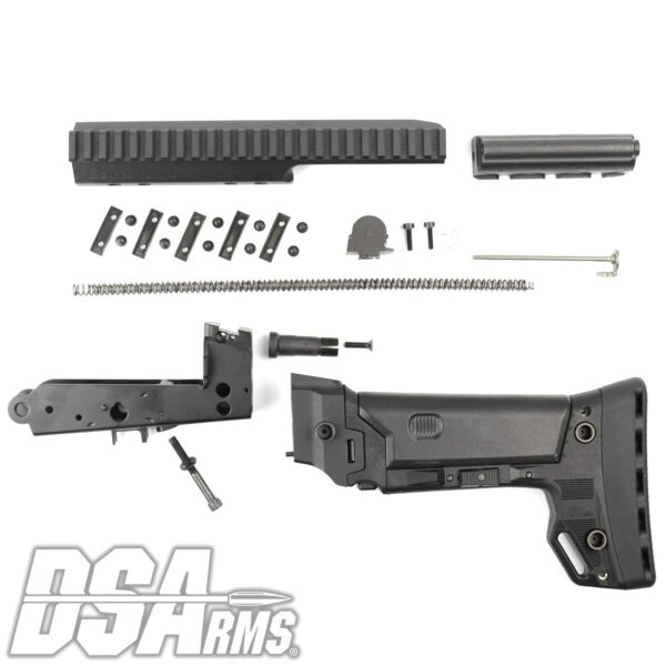 DSA FAL SA58 PARA Conversion Kit - Includes B.R.S. PARA Stock, Lower Trigger Frame, PARA Carrier, Extended PARA Scope Mount  Springs and PARA Sight - Image 2
