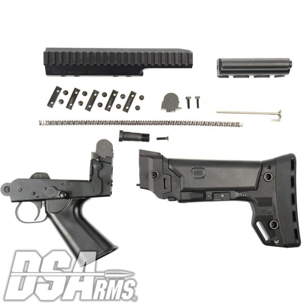 DSA FAL SA58 PARA Conversion Kit - Includes B.R.S. PARA Stock, Complete Internals, Lower Trigger Frame, PARA Carrier, Standard PARA Scope Mount Spring - Image 2