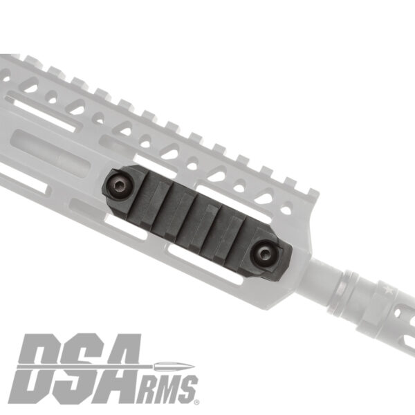 Bravo Company Gunfighter Picatinny Rail Section - M-LOK Mounting - Black Bravo Company Gunfighter Picatinny Rail Section - M-LOK Mounting - Black - Image 2