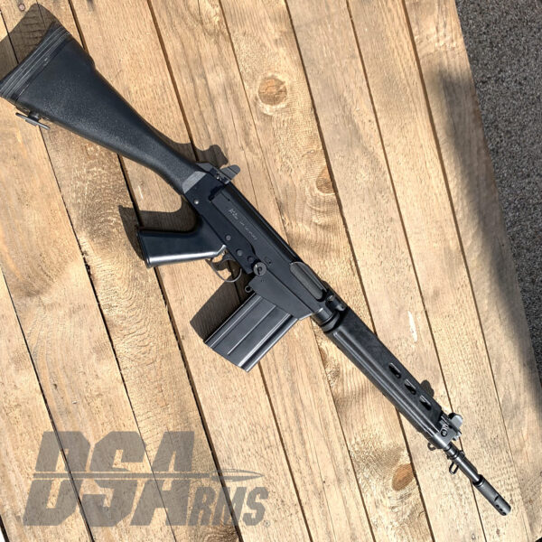 DSA SA58 FAL 18" Bush Warrior Rifle - Traditional Profile Barrel, 7.62x51mm Fixed Stock Rifle - Image 11