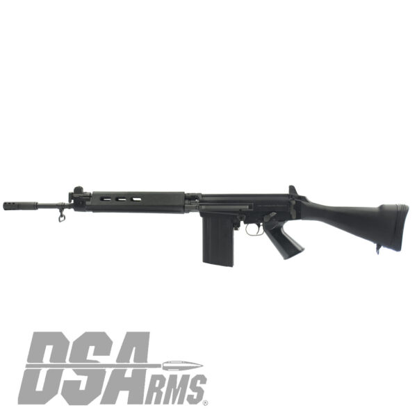 DSA SA58 FAL 18" Bush Warrior Rifle - Traditional Profile Barrel, 7.62x51mm Fixed Stock Rifle - Image 3