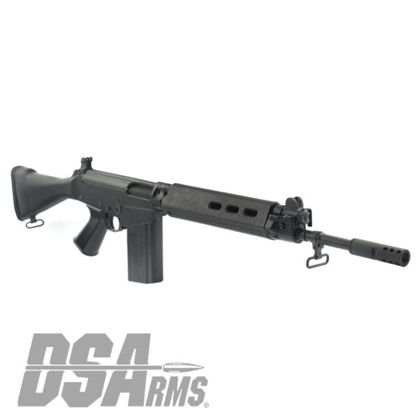 DSA SA58 FAL 18" Bush Warrior Rifle - Traditional Profile Barrel, 7.62x51mm Fixed Stock Rifle - Image 4