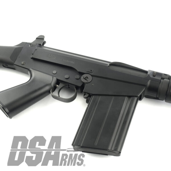 DSA SA58 FAL 18" Bush Warrior Rifle - Traditional Profile Barrel, 7.62x51mm Fixed Stock Rifle - Image 6