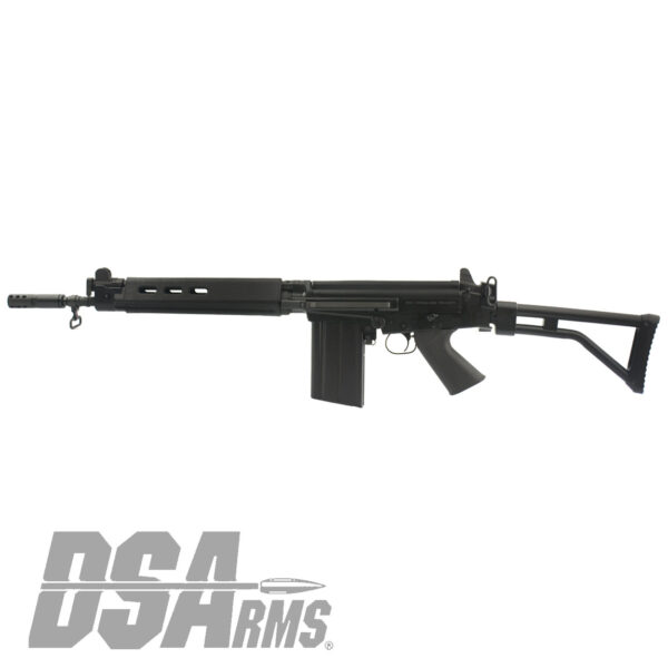 DSA SA58 FAL 16" Jungle Warrior Carbine - Traditional Profile Barrel, 7.62x51mm PARA Stock Carbine - Image 3